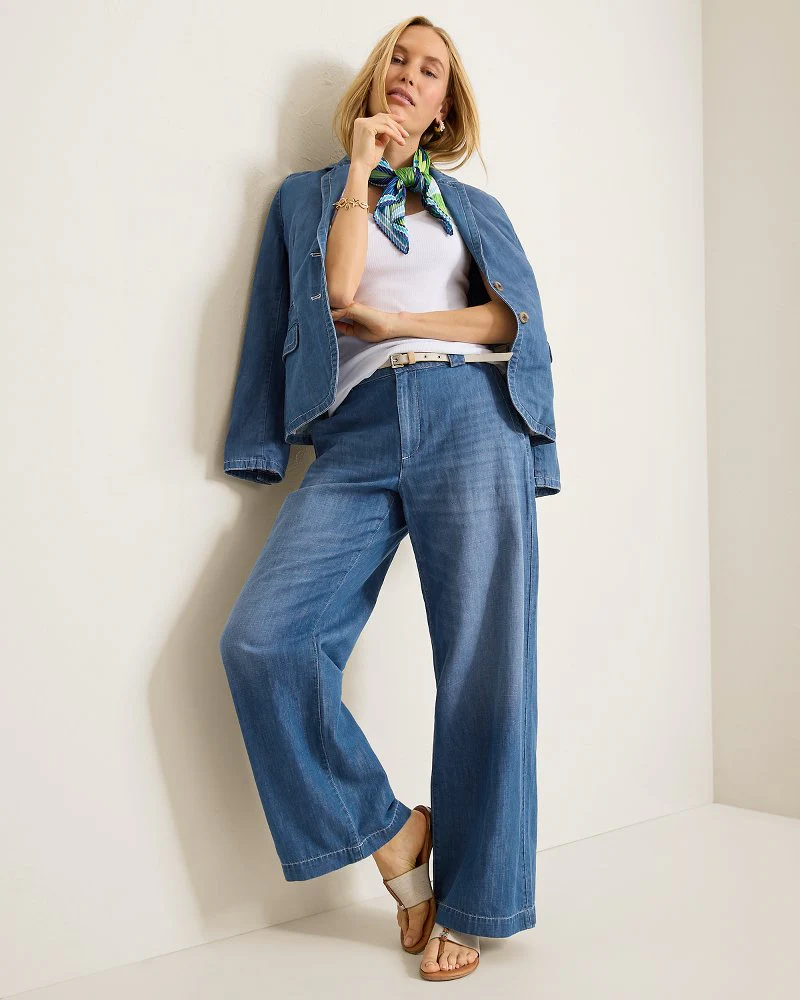 Light Weight Denim Trouser