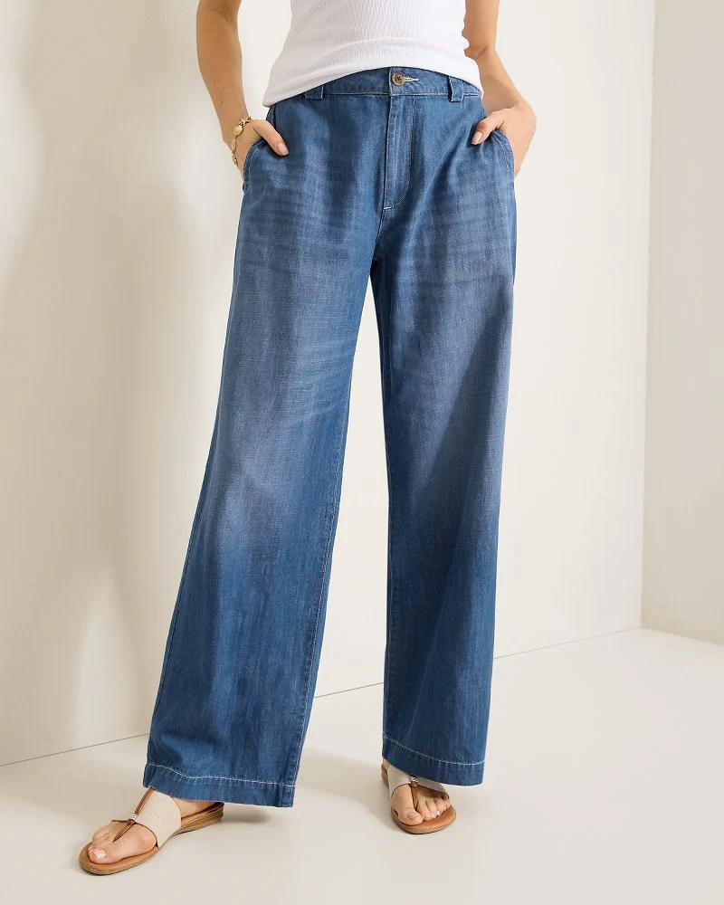 Light Weight Denim Trouser - Image 2