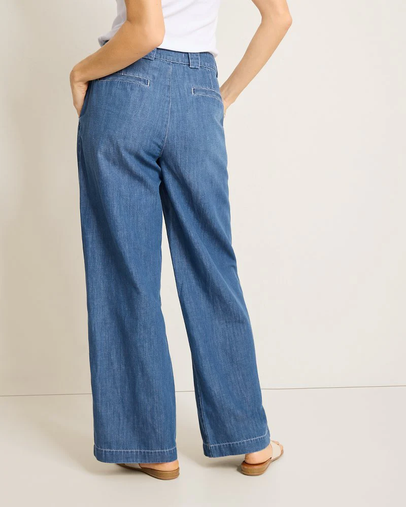 Light Weight Denim Trouser - Image 3