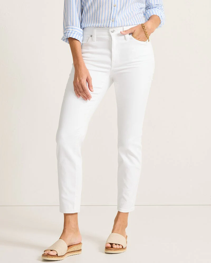 Ella High-Rise Skinny Ankle Jeans - Image 2