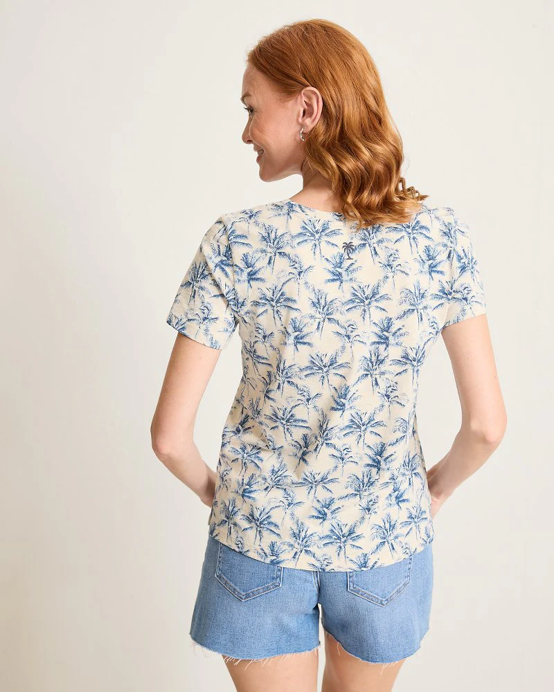 Paradise Breeze Jersey Printed T-Shirt - Image 3
