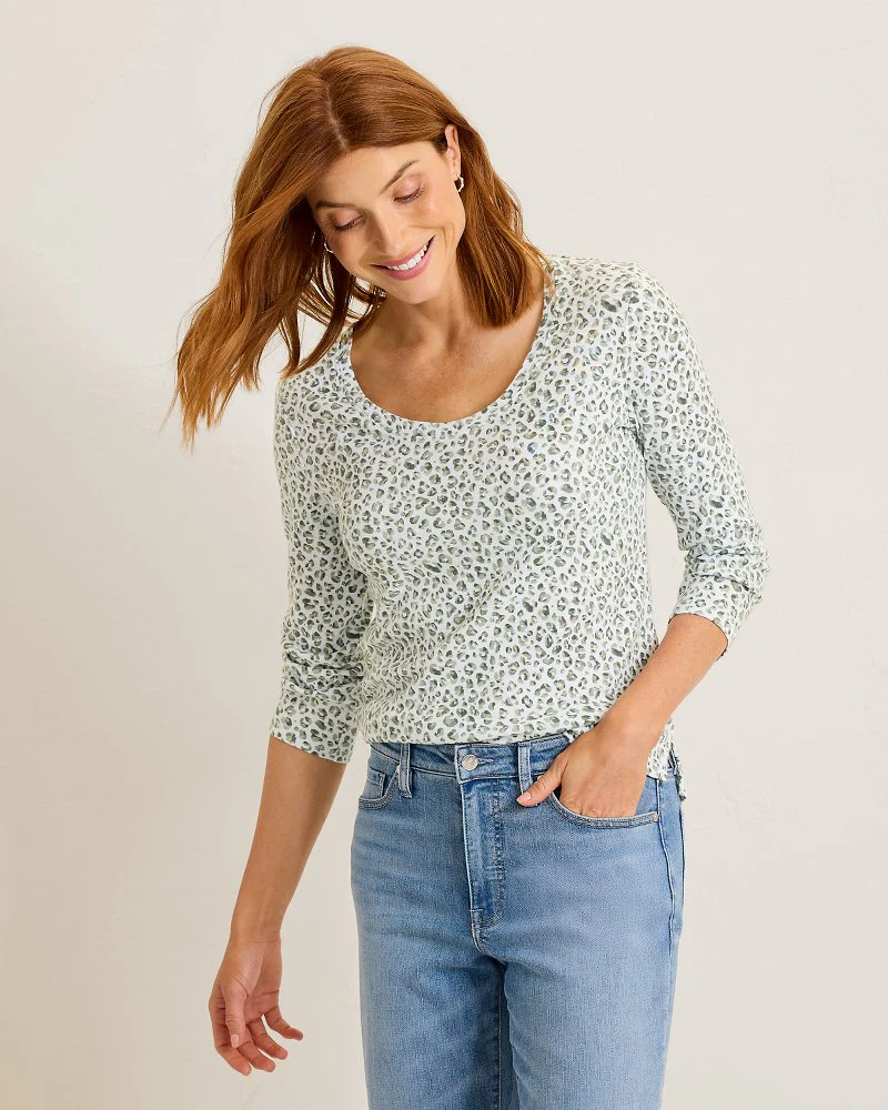 Ashby Isles Lux Leo 3/4-Sleeve T-Shirt