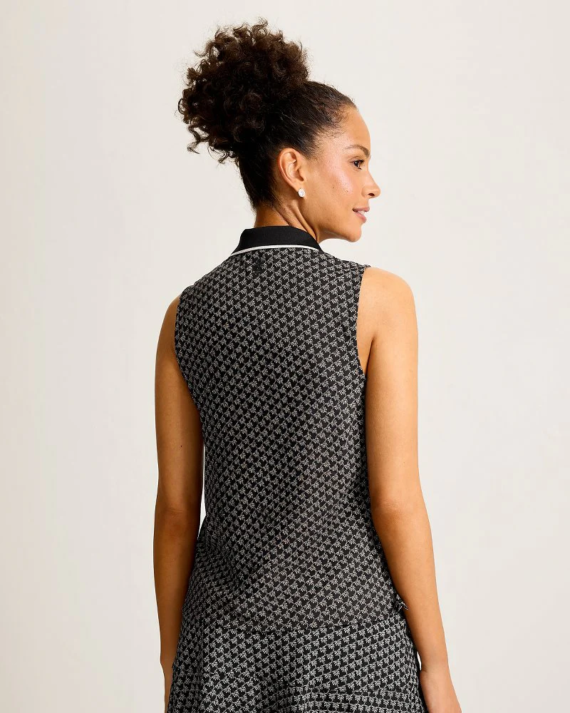 Abby Puerto Palms Half-Zip IslandZone Polo - Image 3