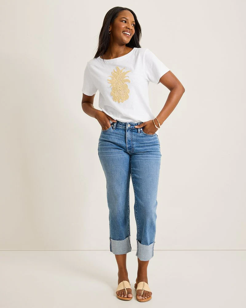 Crochet Pineapple Lux T-Shirt - Image 4