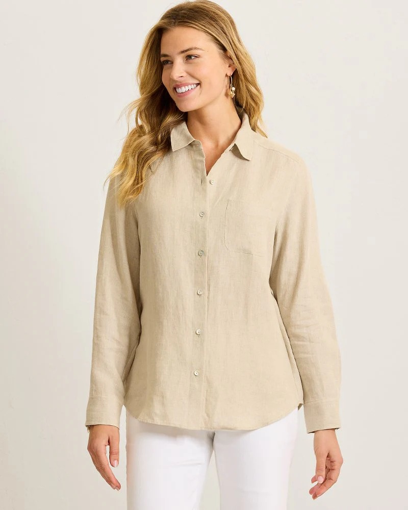 Coastalina Relaxed LS Shirt - Image 2