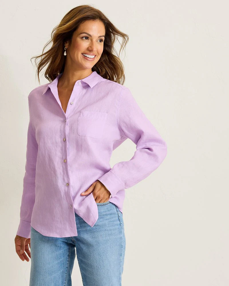 Coastalina Relaxed LS Shirt - Image 2