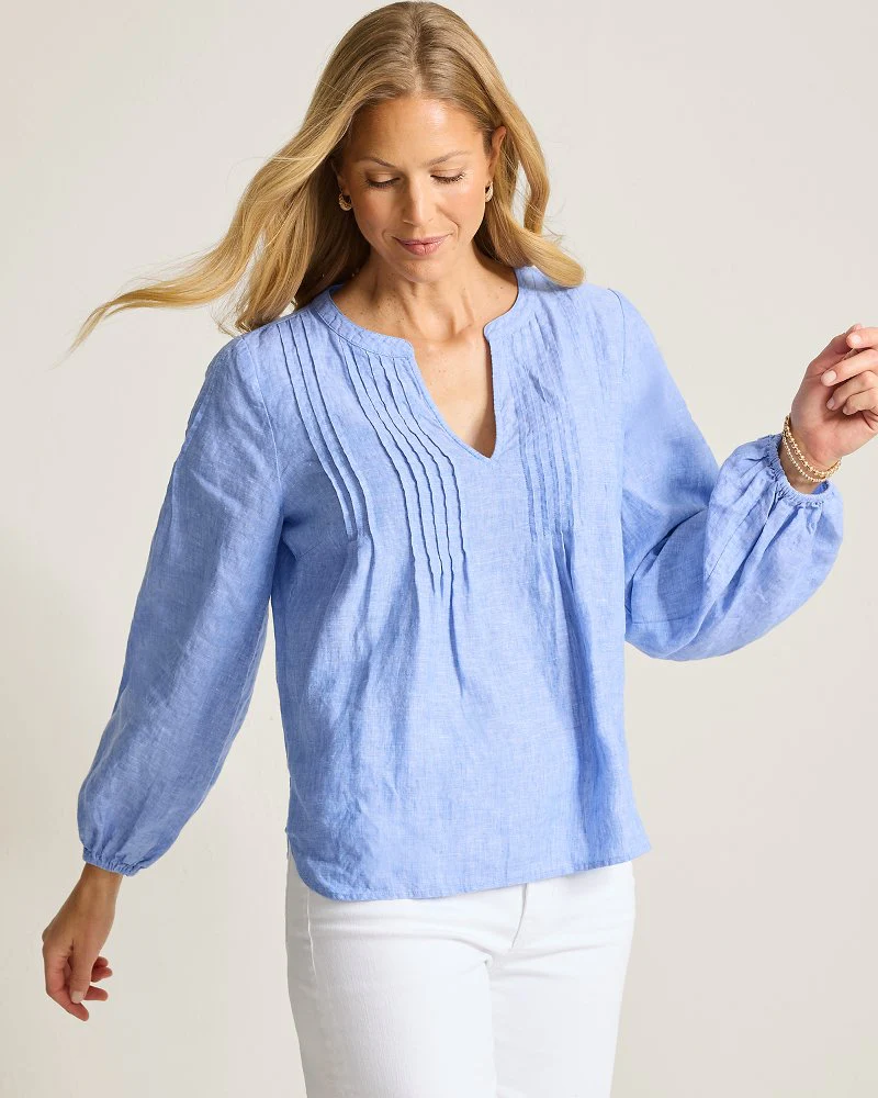 Coastalina Pintuck Peasant