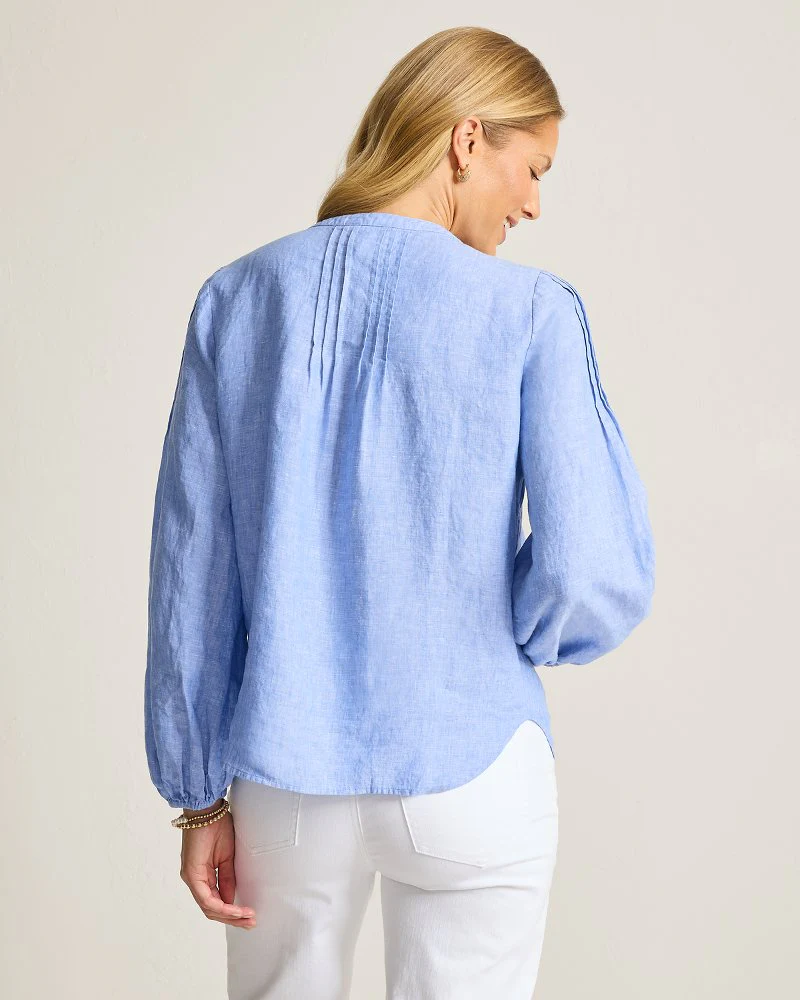 Coastalina Pintuck Peasant - Image 3