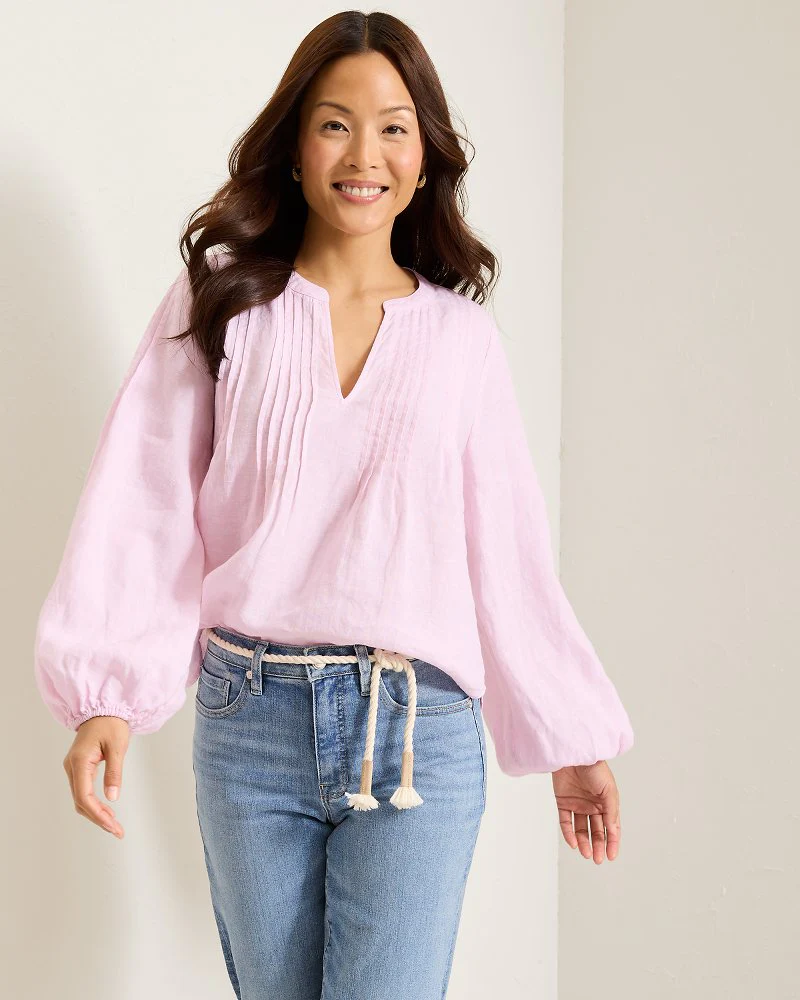 Coastalina Pintuck Peasant