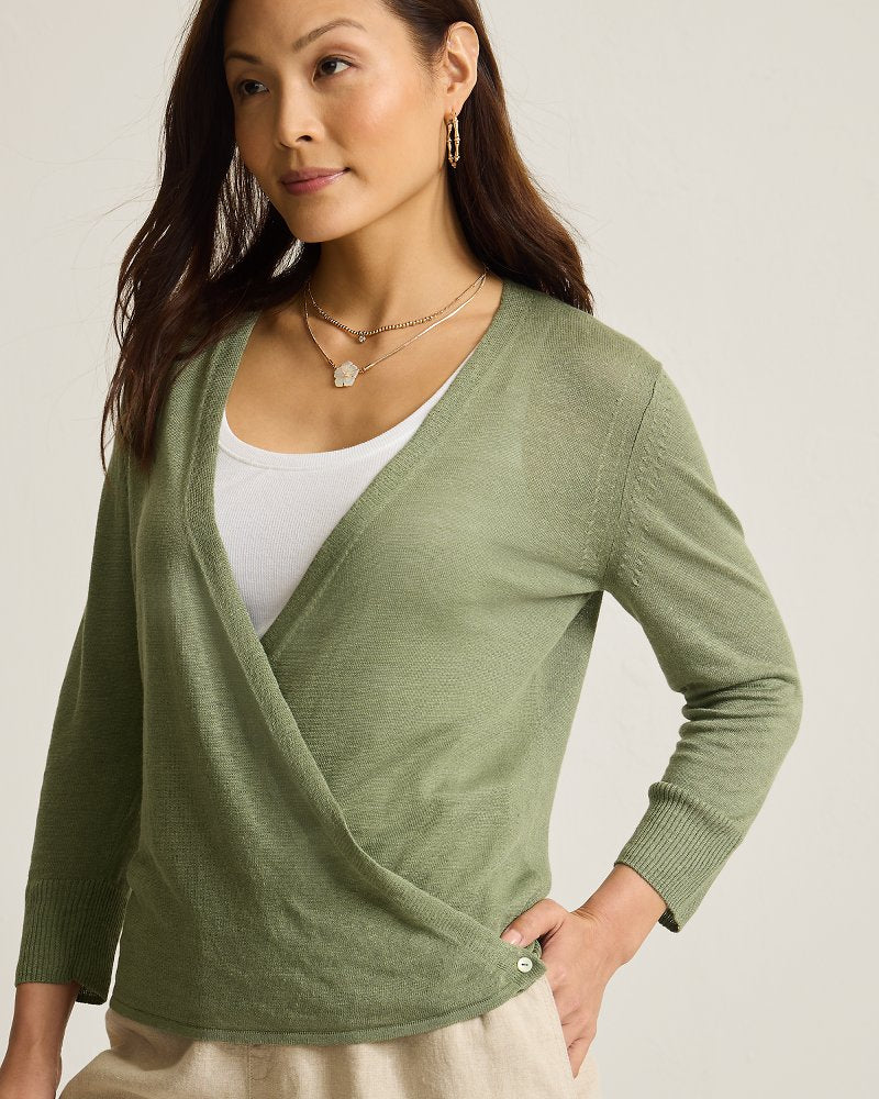 Addison Linen-Blend Cardigan - Image 4