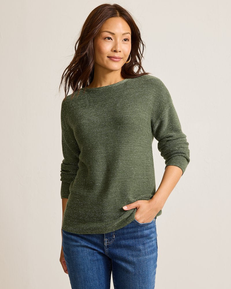 Crystal Sands Boat-Neck Sweater - Image 5