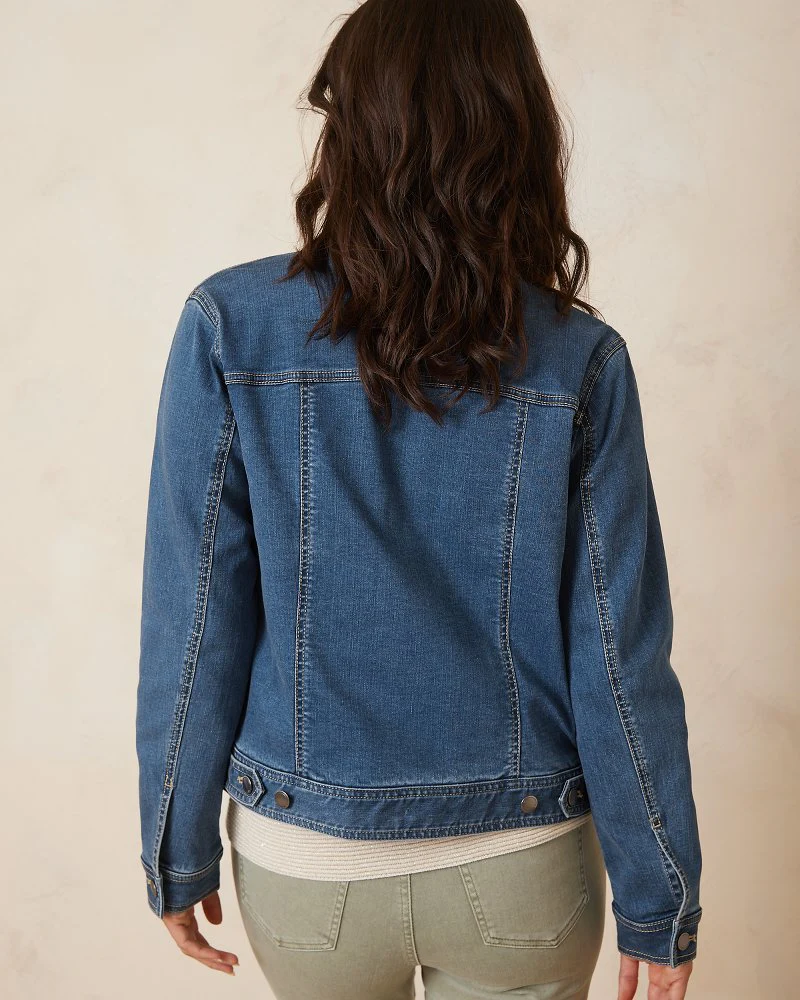 Boracay Indigo Jean Jacket - Image 3