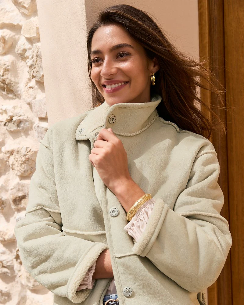 Reversible Faux Shearling Coat - Image 5