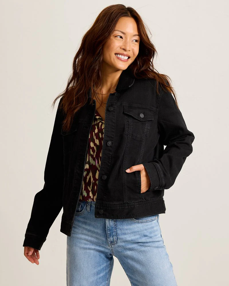 Black Classic Jean Jacket