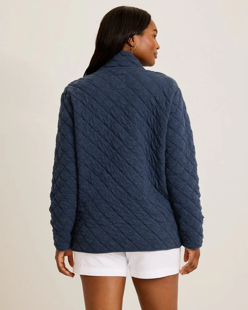 Puff Jacquard Barn Coat - Image 3