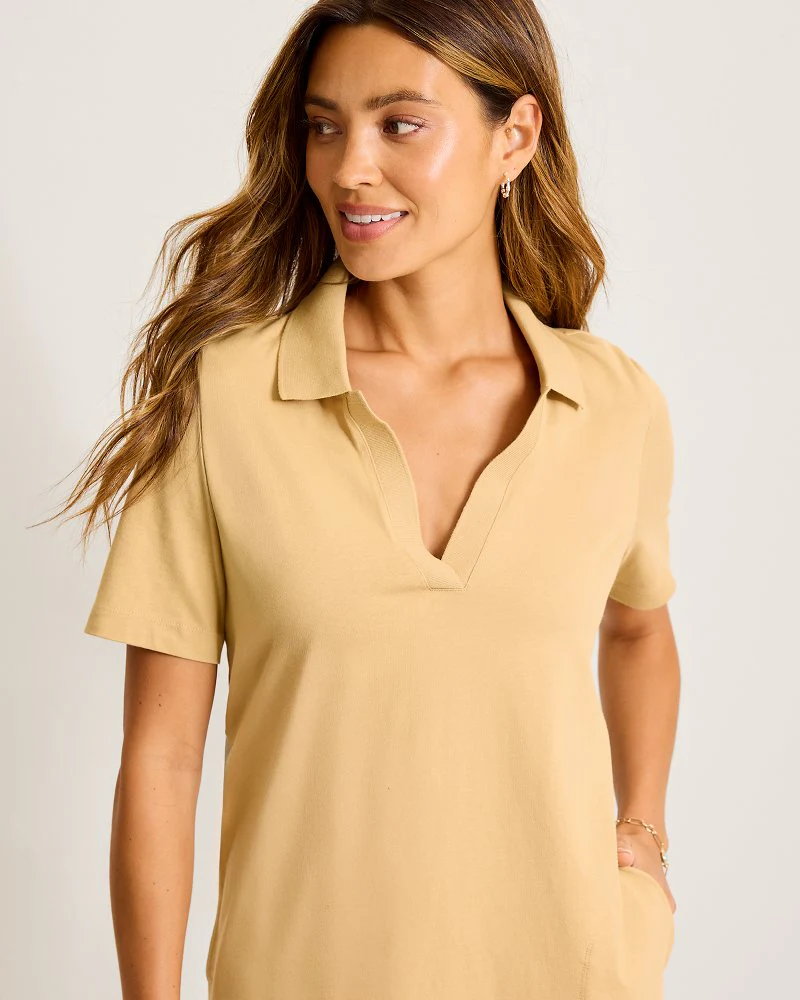 Islandscape Jersey Short Dress - Image 6