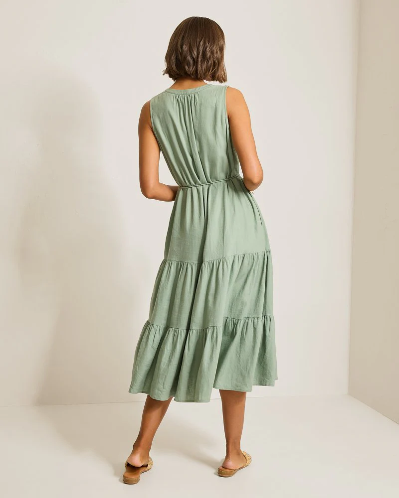 Coastal Tide S/L Sundress - Image 3