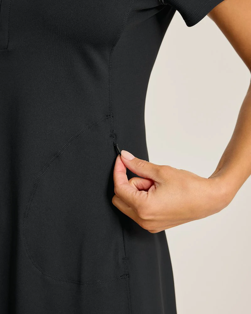 Abby Rib IslandZone® Polo Dress - Image 4