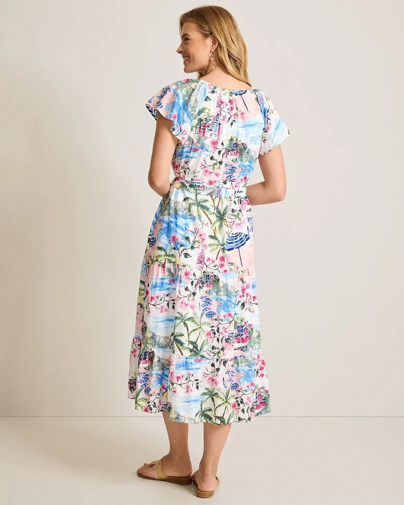 Paradise Shores Midi Sundress - Image 3