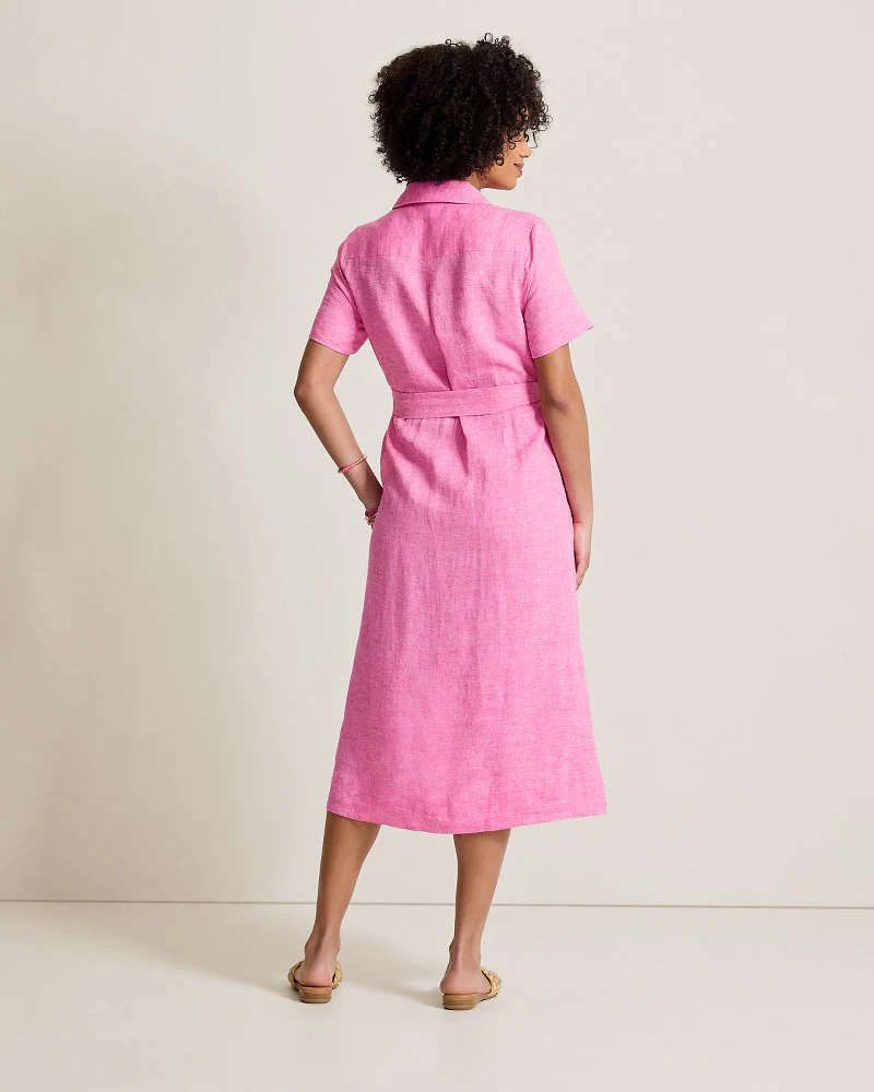Coastalina Popover Midi Dress - Image 3