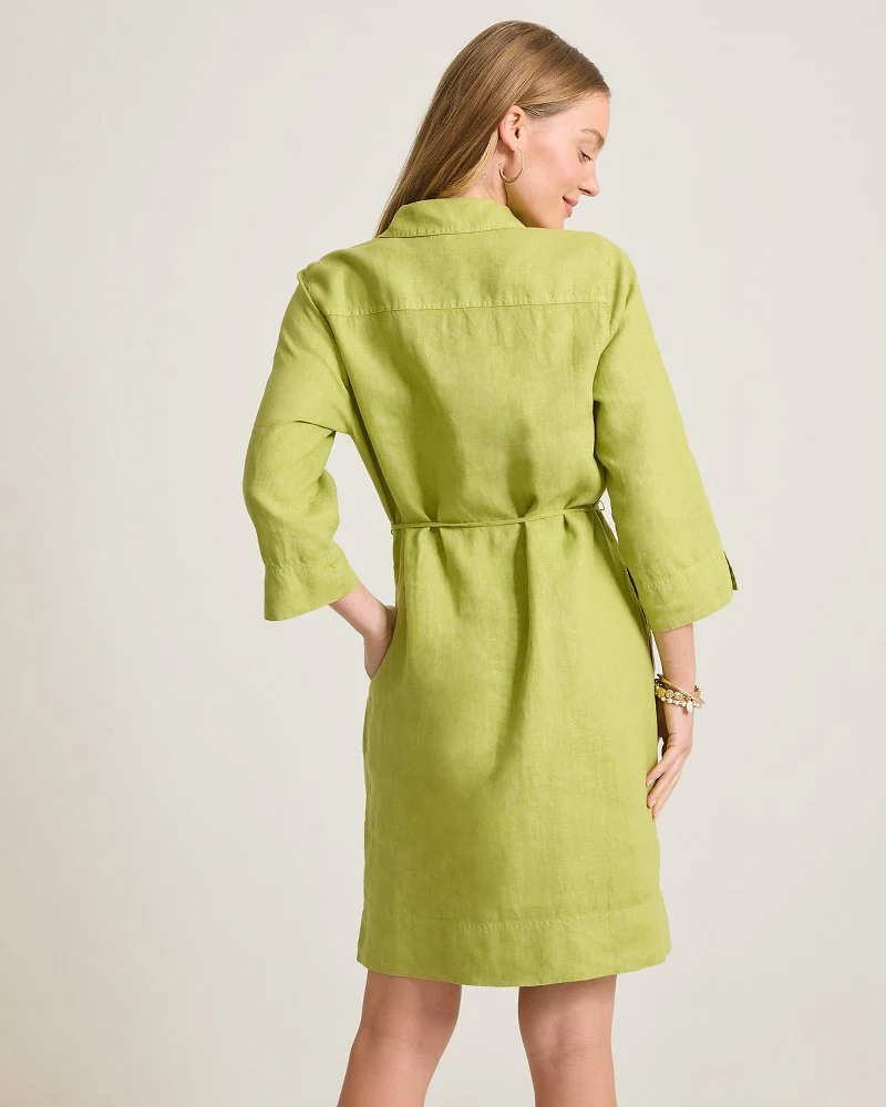 Two Palms 3/4 Slv Shift Dress - Image 2