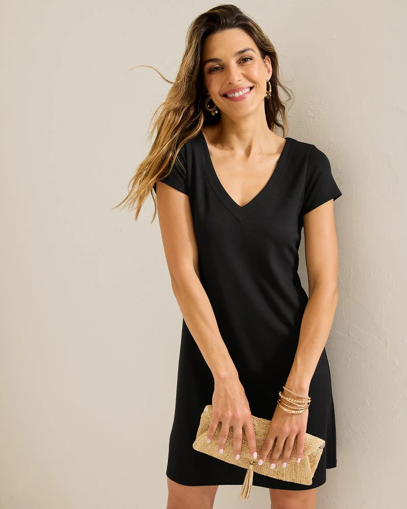Darcy V-Neck Short Dress