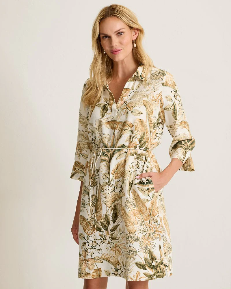 Golden Grove 3/4 Sleeve Dress