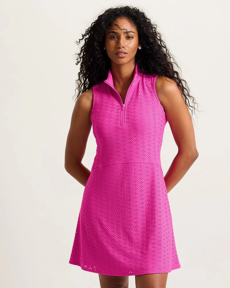 ABBY EYELET S/L DRESS - Image 2
