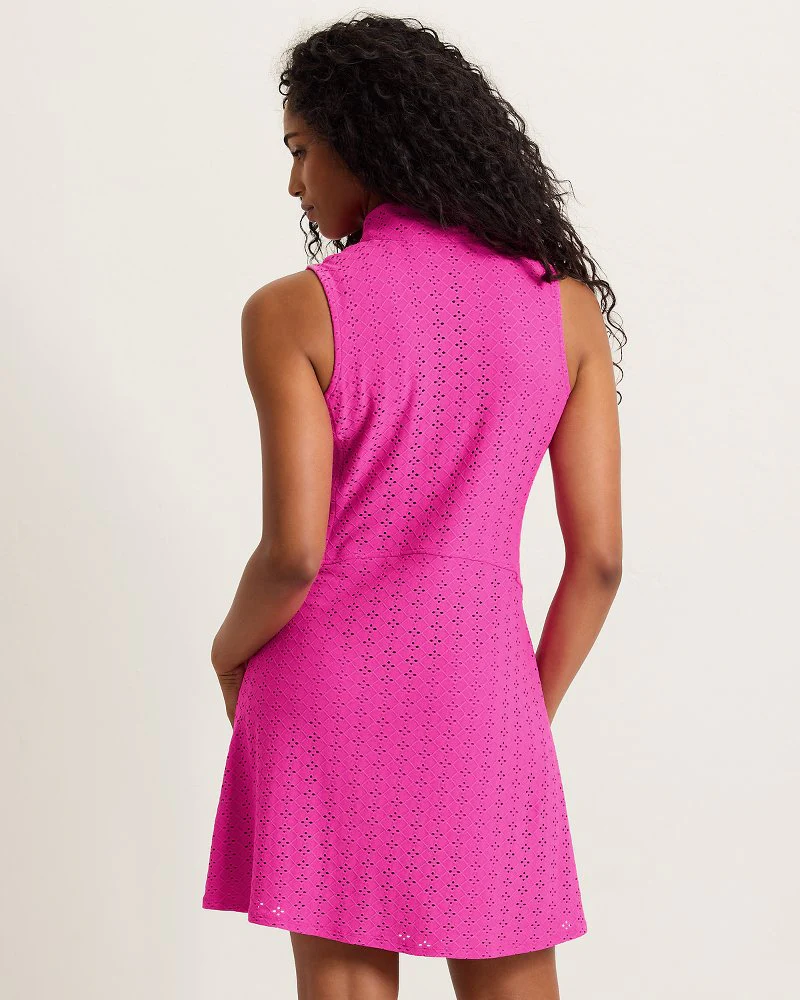 ABBY EYELET S/L DRESS - Image 3
