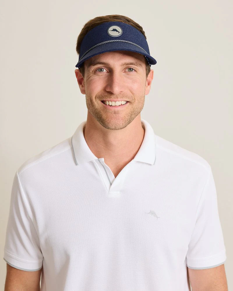 Tommy Bahama Chip Shot Marlin Packable Visor - Image 2