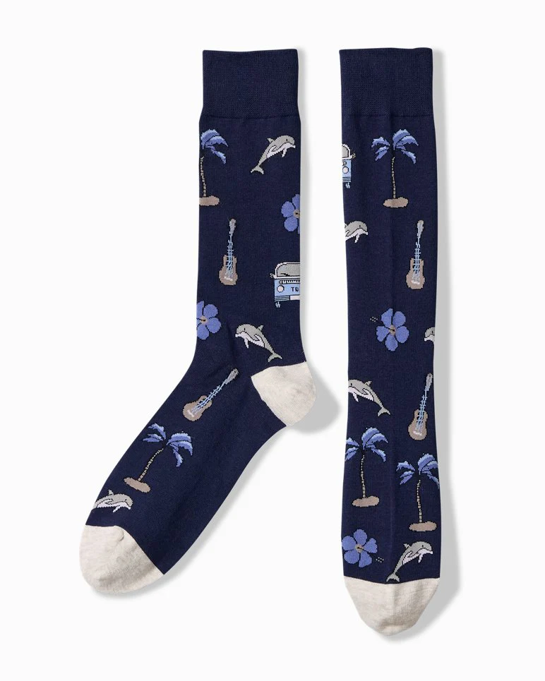 Living the Beach Life Socks
