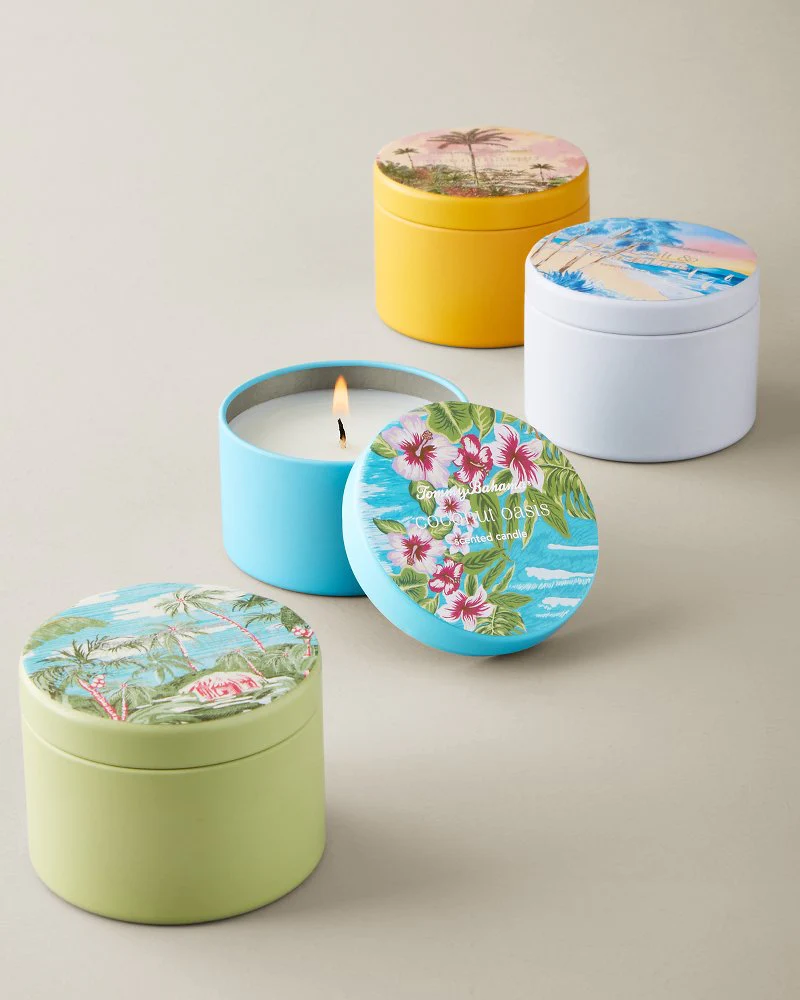 Candle Tin Gift Box—Set of 4 - Image 3