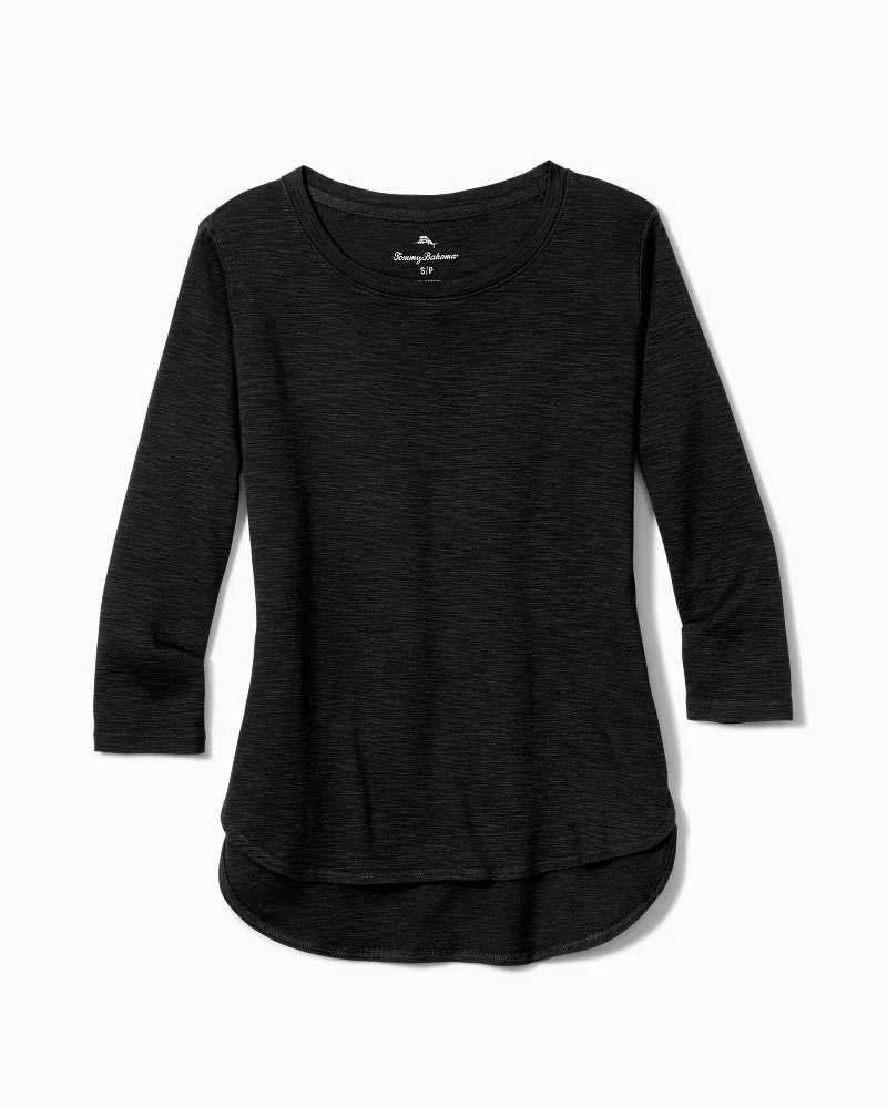 Ashby Isles Rib ¾-Sleeve T-Shirt - Image 3