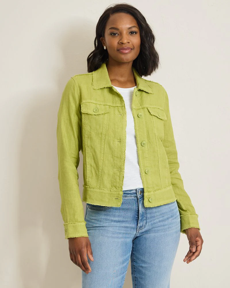 Two Palms Raw Edge Jacket